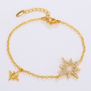 Adjustable Women's Star Bracelet
